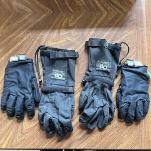 Outdoor Research  Sz M Expedition Modular Glove with Inserts Black